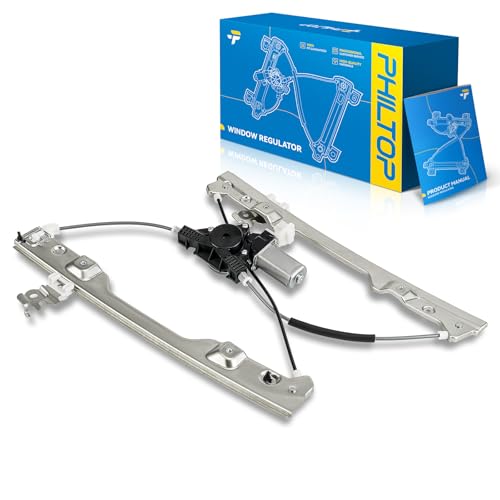 Image of PHILTOP Front Left Driver Side Power Window Regulator and Motor Assembly Compatible with 2008-2013 Nissan Rogue 2014-2015 Nissan Rogue Select Replaces 748-031,6 Pins