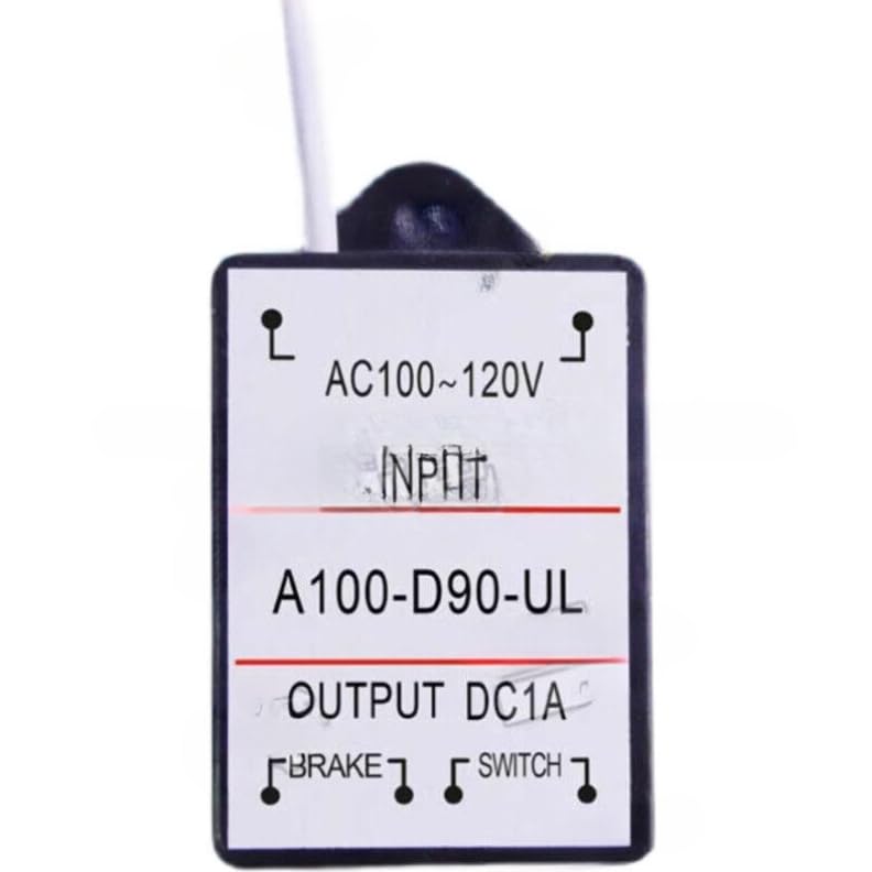 1Pc A100-D90-UL Input AC100~120V Output DC1A Brake Switch Rectifier