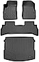 SMARTLINER Floor Mats and Cargo Liner Behind 2nd Row Black Compatible with 2020-2022 Buick Encore GX FWD W/Cargo in Lower Position Only