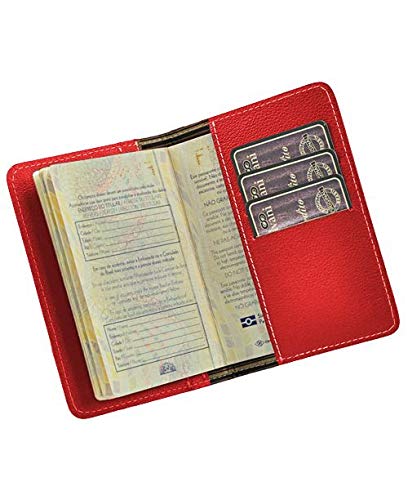 Porta Passaporte Go em Couro legítimo