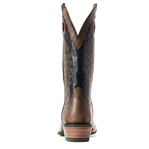 ARIAT ARIAT BMVY9 Mens Real Deal Western Boot Dusted Wheat/Navy 12