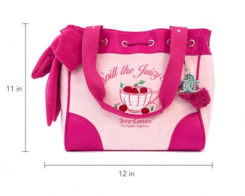 Bolso Tote Juicy Couture Vintage Dreams 12x11 pulgadas miniatura 4