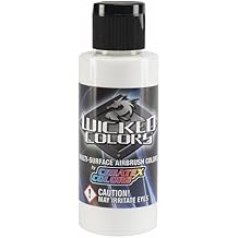 Wicked Colors 2-Ounce Wicked Airbrush, Detail White