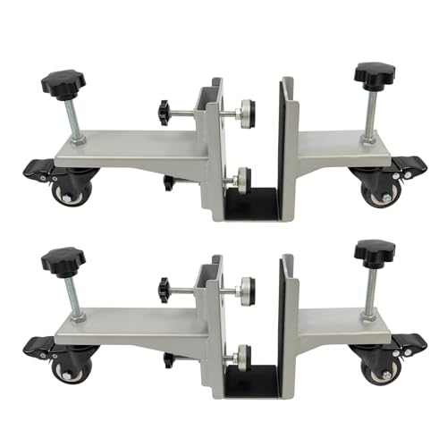 Door Installation Tool Kit, 2 PCS Door Installation Dolly with Rotating Wheels for 1