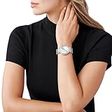 Michael Kors Darci Analogue Quartz Watch with Silver Tone Stainless Steel Strap for Women MK3190 - Image 5