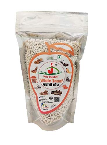 Jai Jinendra White Sweet Saunf Peppermint Fennel Seeds Madrasi Saunf | White Saunf | Premium Aromatic Digestive & Refreshing Mouth Freshener 1 kg