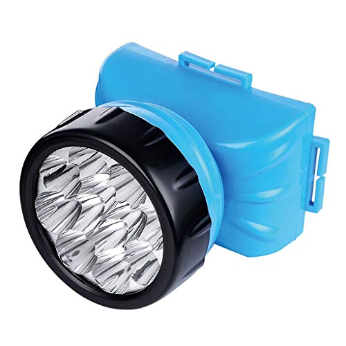 Xinxinchaoshi Lampe Frontale Phares de Charge Anti-éblouissement Phares Ultra-légers for Oreilles, phares de pêche Nocturne Lampe Torche (Color : Blue)