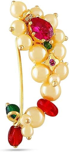 See full amazon price history chart for SWAMI Pressing Nath Maharashtrian Nose Pin Ring Without Piercing Nathiya For Women Bridal. SWAMI Pressing Nath Maharashtrian Nose Pin Ring Without Piercing Nathiya For Women Bridal. (B0D155YPCJ) Amazon Price History, Amazon Price Tracker