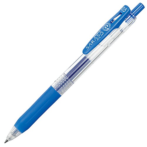 Bolígrafo Gel Zebra B-JJ15-PB Sarasa Clip 0.5 Azul Claro 10 Unidades miniatura 1