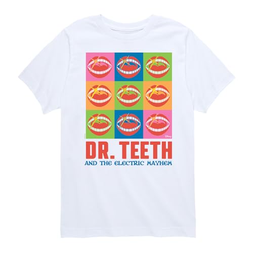 Disney The Muppets - Dr. Teeth & The Electric Mayhem Tour - Youth Short Sleeve Graphic T-Shirt