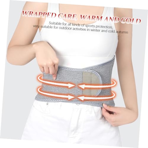 Cinturón lumbar de lana ajustable para hombre y mujer miniatura 4