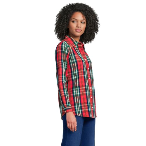 Image of Lands' End Women's Pinwale Cord Long Sleeve Shirt