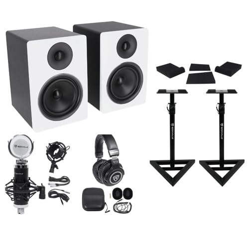 Rockville(2 APM6W 6.5C` 2EFC350WANeBu/p[USBX^WIj^[Xs[J[oh)(2) RVSM1X^hA(1) PRO-M50wbhtHA(1) RCM03RfT[}CNA(2) RRS190Spbh