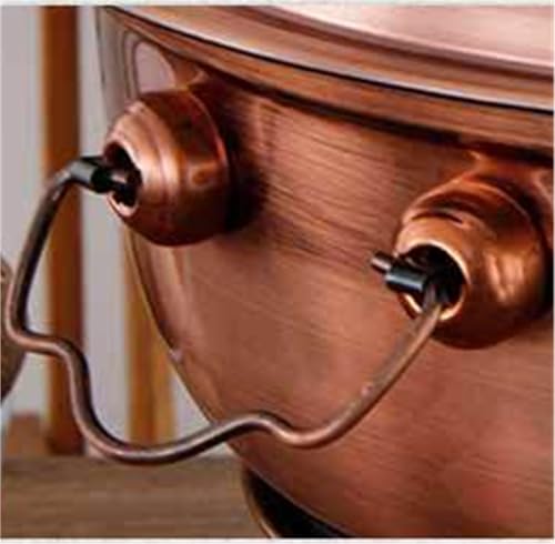 Olla de Hot Pot de Carbón de Acero Inoxidable 28cm Cobre miniatura 4