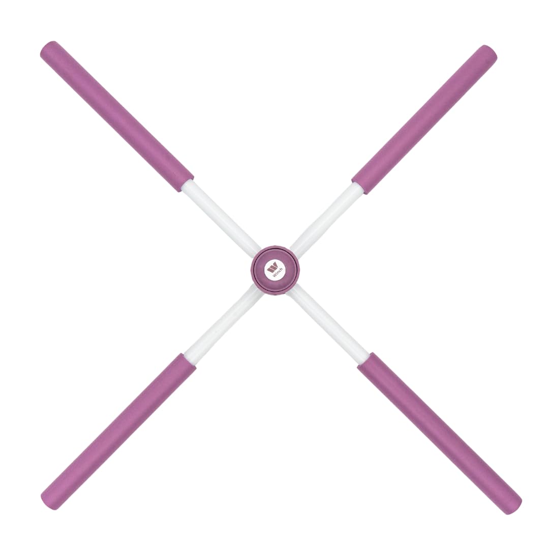 Winch Yoga Stick: Haltungskorrektur, Mobilitätstraining. Effektive Unterstützung für oberen/untereren Rücken, Schulter & Nacken. Schmerzlinderung, Yoga-Zubehör.
