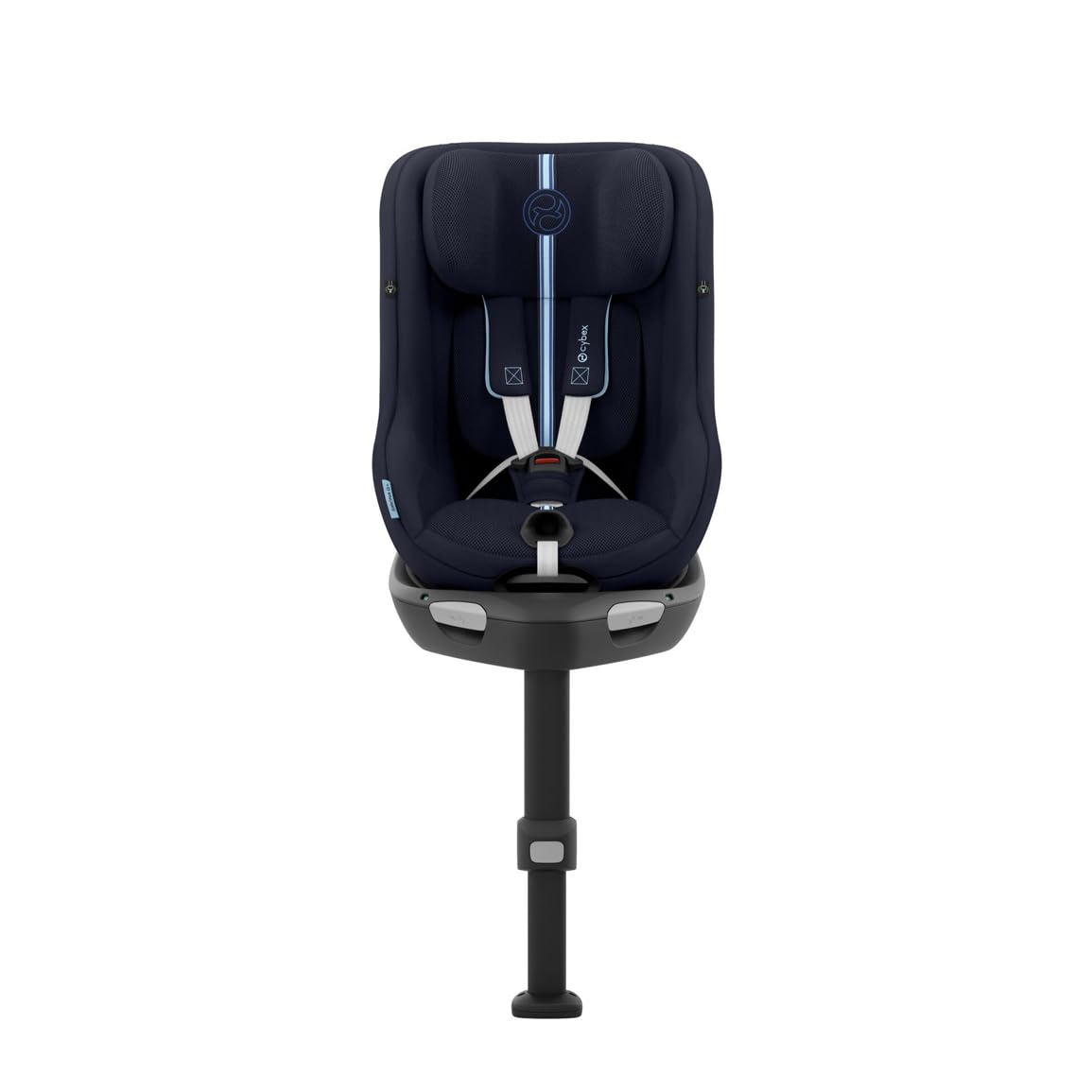 CYBEX Gold Kinder-Autositz Sirona G i-Size Plus, Ohne Base, Ab ca. 3 Monaten bis 4 Jahre, Max. 19 kg, 61 - 105 cm (Ab Geburt / 40 cm mit Neugeboreneneinlage), Ocean Blue - 5