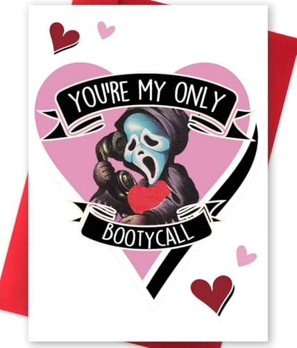 Huameigf Horror Valentines Day Card Gifts for Best Boyfriend Husband
