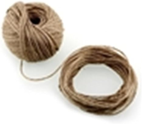 TREESTAR 328 Feet 2mm Thin 2 Shares Rope Natural Jute Twine Cord Rope Rope Arts Crafts Twine Packing Articles Gardening Applications