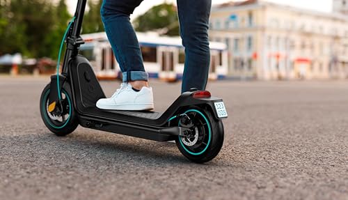 Odys Odys Alpha X5 Pro E-Scooter mit Deutscher Straßenzulassung (max. 20 km/h, bis zu 50km Reichweite, bis zu 20% Steigungen, 10,5'' Luftreifen, max. 120kg Belastung, Display & App-Anbindung, klappbar) - Produktansicht 15 | Tages Deals