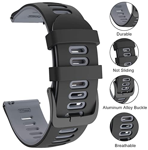 Image of Zitel Band Compatible with Huawei Watch GT 6 Pro /GT 6 46mm, GT 5 / GT 5 Pro 46mm, GT 4 46 mm, GT 3 / GT 3 Pro, GT /GT 2, GT 2 Pro /GT 2e, Watch 4 /4 Pro, 3 /3 Pro - 22mm Sports Straps