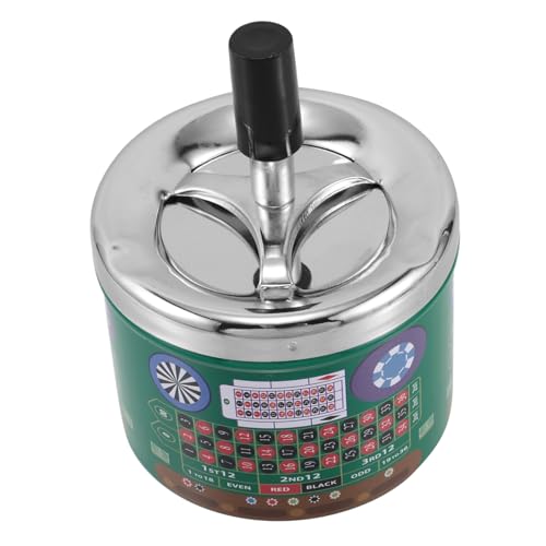 PACKOVE De Malla Giratorio Metálico Para Exterior Interior Bandeja Apagar Cigarillo