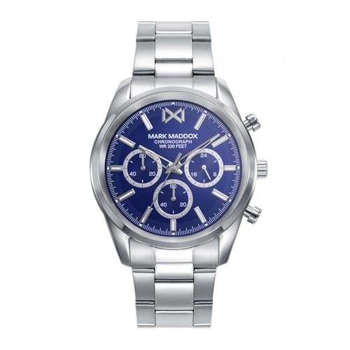 Montre Chrono Homme Mark Maddox Marais HM0151-37 cadran gris acier