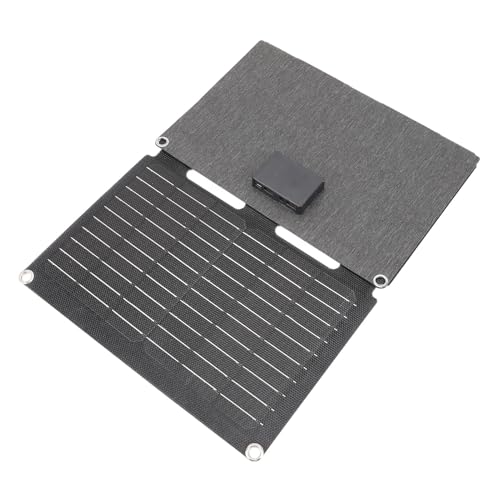 Painel Solar Dobrável, Carregador Solar USB Duplo, Kit de Carregador Solar Dobrável Portátil de 60 W