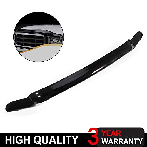 cciyu Shield Hoodflector Dark Smoke Hood Shield Fit for 1999 2000 2001 2002