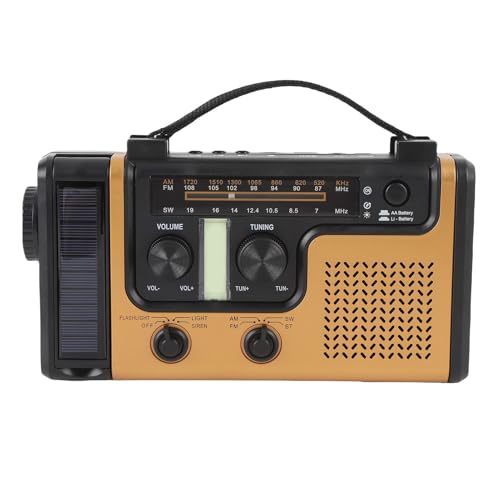 Radio portátil de emergencia solar Matybobe 5.0 AM FM SW miniatura 1