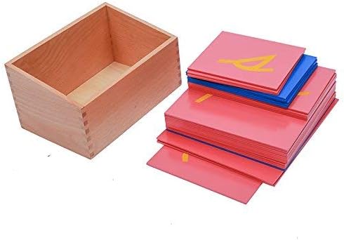 DANNI Baby Toys Montessori Language Lower Case Sandpaper Letters Cursive Tracing Board Early Preschool Birthday