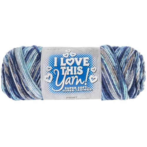 Image of Hobby Lobby Print I Love This Yarn, 750 Float Along, Set of 2 | 4 Medium Weight, 252 Yards Per Skein