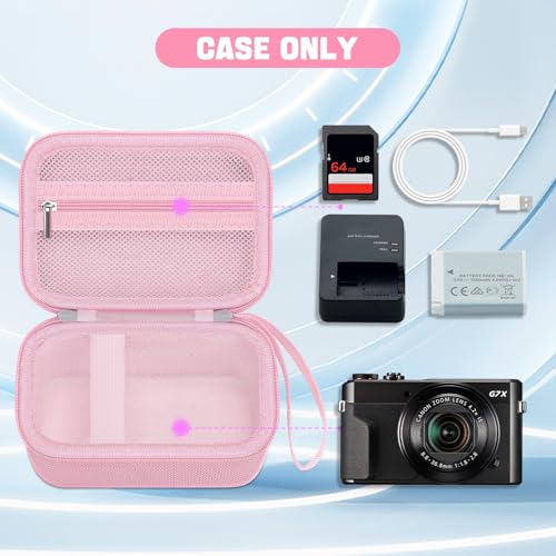 Funda rígida para cámara Canon PowerShot G7X Mark III y II miniatura 4