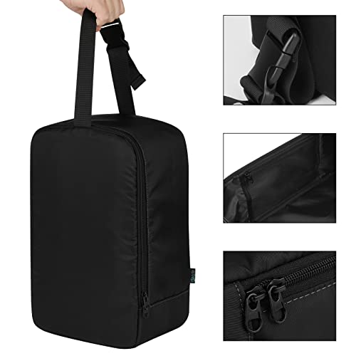 Beautyflier Travel Steamer Bag For Conair Clothes Steamer Storage, Portable Steamer Carrying Case Handheld Steamer Holder Iron Case Organizer With Hanging Buckle Strap (Black) #TOP5