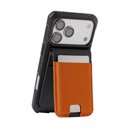 Image of Urban Armor Gear (UAG Metropolis Magnetic Wallet, RFID Blocking, Holds Up to 6 Cards, Built-in Kickstand, Magnetic Phone Wallet Compatible with iPhone & Galaxy Phones, PU Vegan Leather