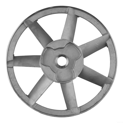 Poulie de pompe de compresseur d'air - Diamètre : 265 mm - Roue de pompe à compresseur à une seule étape - Pour courroie triangulaire de type A