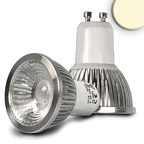 Preisvergleich Produktbild GU10 LED Strahler 5,5W COB, 70°, warmweiß, dimmbar