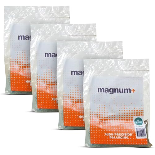 magnum+ Tire Balancing Beads for Trucks, Trailer, Motorcycles, Off-Road Vehicles – TPMS Compatible