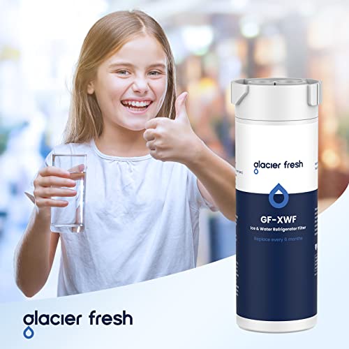 Glacier Fresh Xwf Replacement For Ge Xwf Refrigerator Water Filter Pack Of 3 #TOP7