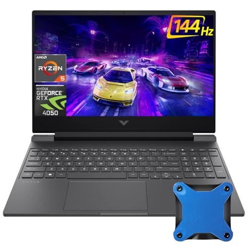 HP Victus 15.6 Ryzen 5 RTX 4050 �Q�[�~���O�m�[�g�p�\�R���A15.6�C���` FHD 144Hz�AAMD Ryzen 5 8645HS (Beats Intel i7-1355U)�ANVIDIA GeForce RTX 4050