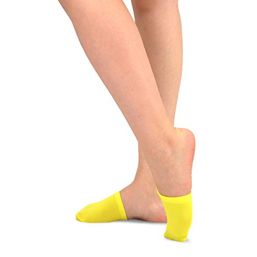 Image of Fashion Liner Toe Topper Socks for Women Invisible Hidden Half Socks Good for Sandal or Dress Shoes 5-Pairs