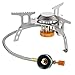Lixada Camping Stove Adapter 1L Outdoor Propane Small Tank Input EN417 Lindal Valve Output