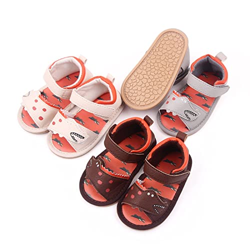 Infant Boys And Girls Baby Newborn Summer Sneakers Cute Cartoon Fish Design Walking Sandals Flat Bottom Baby Beach Shoes2