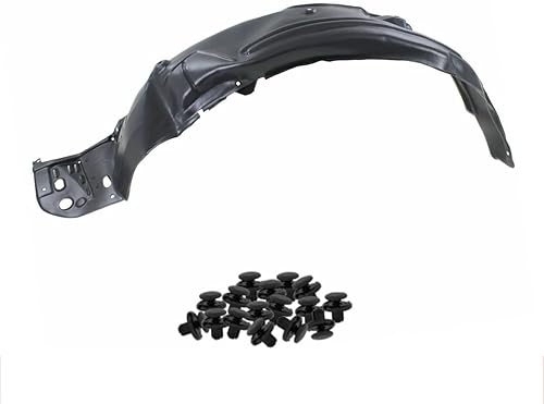 Parts N Go Fender Liner w/Clips Para 2013-2015 Accord Coupé Delantero Izquierdo Lado Del Conductor HO1248152 74150T3LA00