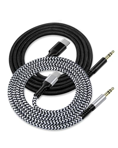iPhone 17 USB C Aux Cord for Car 3.3ft, USB C to 3.5mm Audio Aux Jack Cable