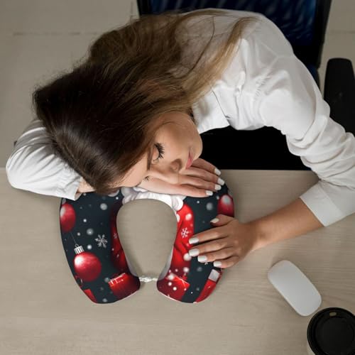 Almohada de poliéster para cuello talla única negra miniatura 7