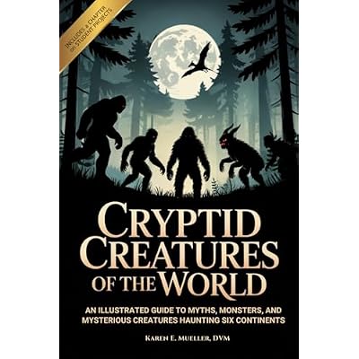 Cryptid Creatures of The World: An Illustrated Guide to Myths, Monsters, and Mysterious Creatures Haunting Six Continents