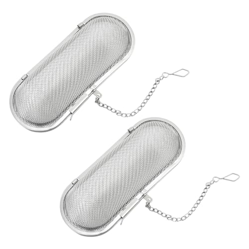 Tea Strainers & Filters, 2Pcs Stainless Steel Loose Leaf Tea