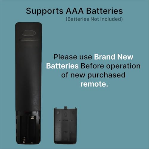 Image of Compatible Smart TV Remote Control for Akai, Beston, Daiwa, Hyundai, Onix, Sansui, Vise, VW TV's Ensure Compatibility by Matching Original Remote Exactly