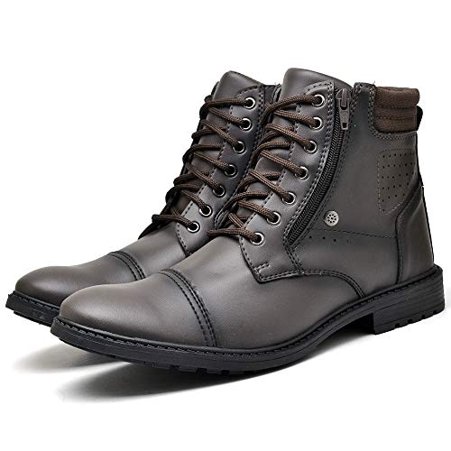 Bota Coturno Adventure Trilha Com Carteira e Relógio Slim Masculino DUBUY R560DB Tamanho:39;cor:Marr