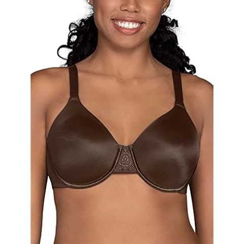 Vanity Fair Women's Beauty Back Smoothing Minimizer Bra, Cappuccino, 36D Cover